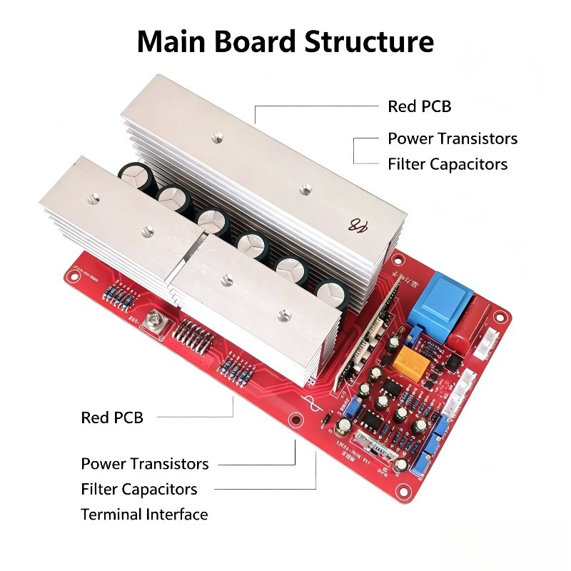 Scheda Madre Inverter a Onda S - Pure Sine Wave Inverter Board 24V 48V recensione e prezzo