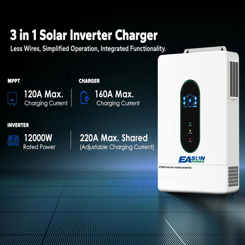 EASUN POWER US 12KW 12000W Inv - Grid Tie Inverter Limiter 2000W recensione e prezzo