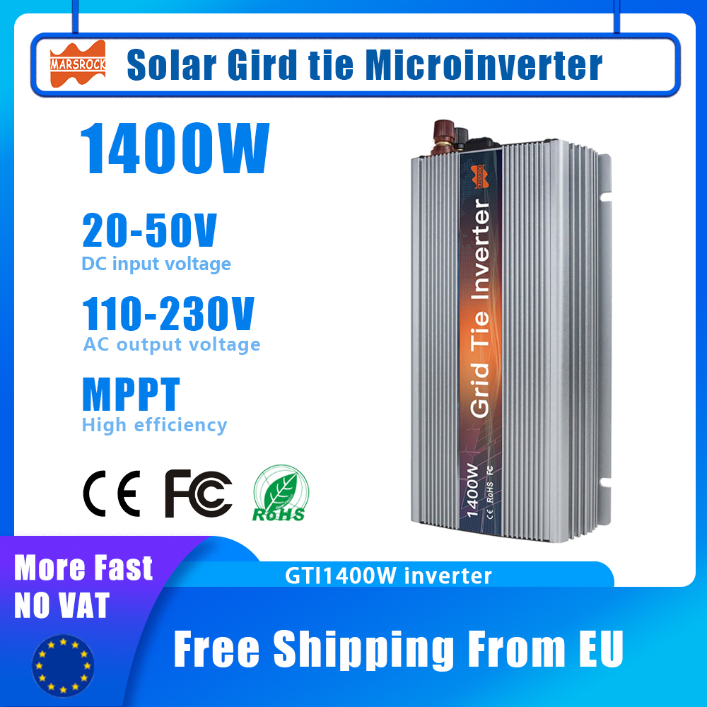 Microinverter solare MPPT da 1 - Micro Inverter 1400W Solar Grid Tie recensione e prezzo