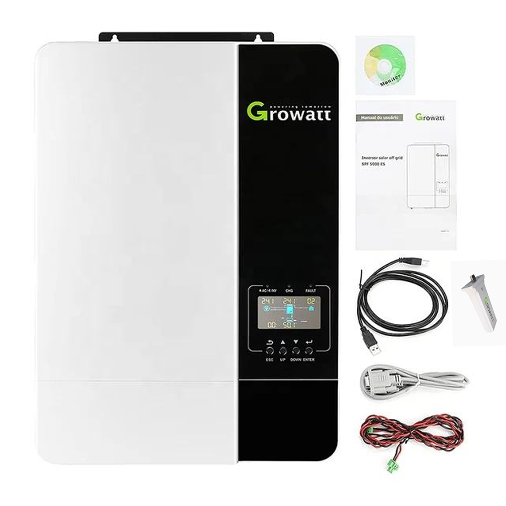 Growatt Solar Inverter 48V 500 - Off Grid Solar Inverter 48V 6000W recensione e prezzo